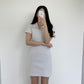 Collar Mini Dress