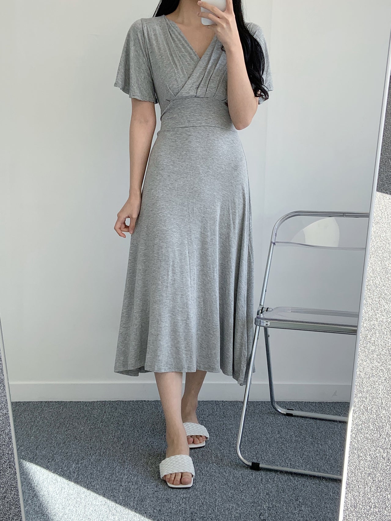 Rayon Wrap Dress