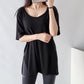 Basic U-Neck Boxy Tee