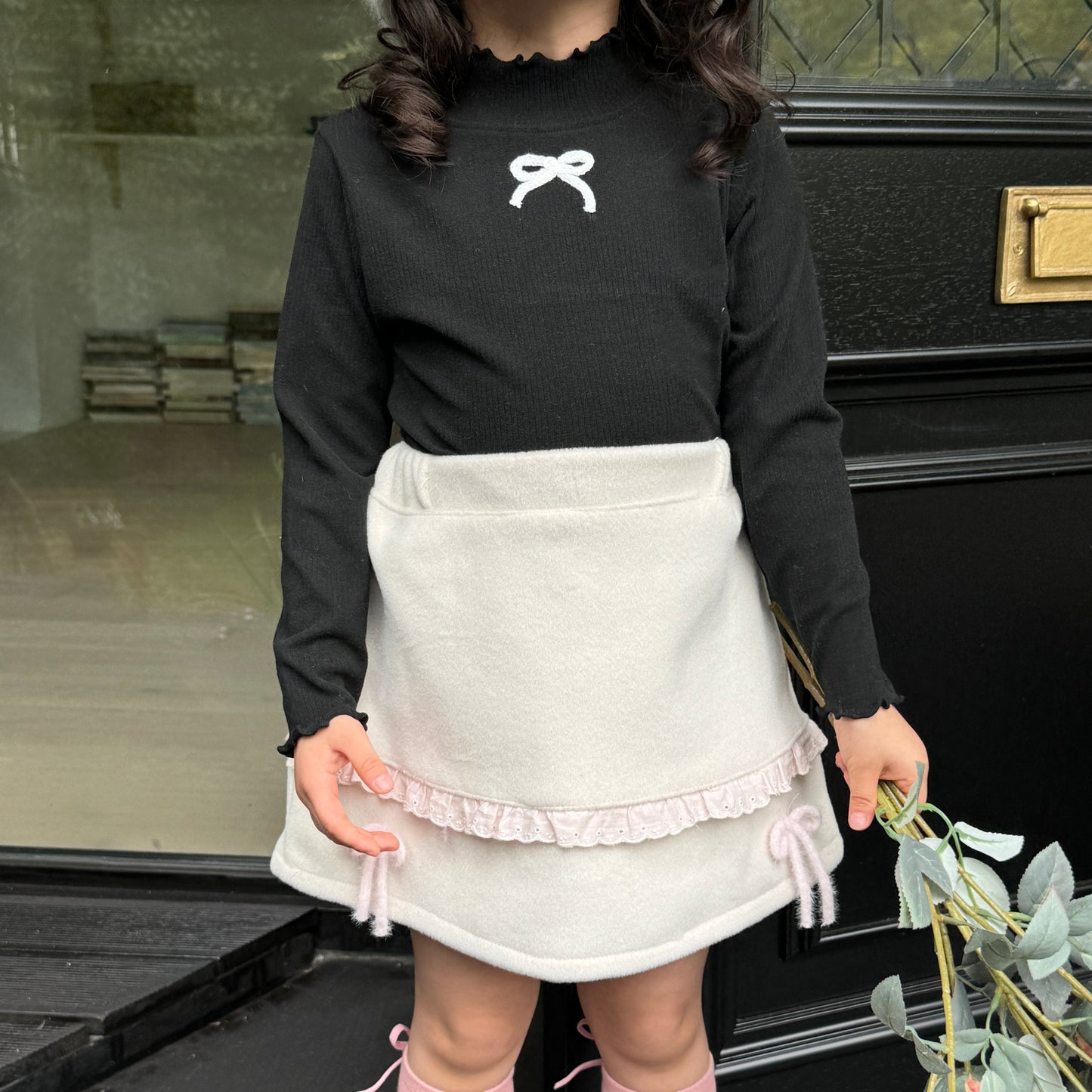 [Preorder] Knitted Ribbon Turtleneck