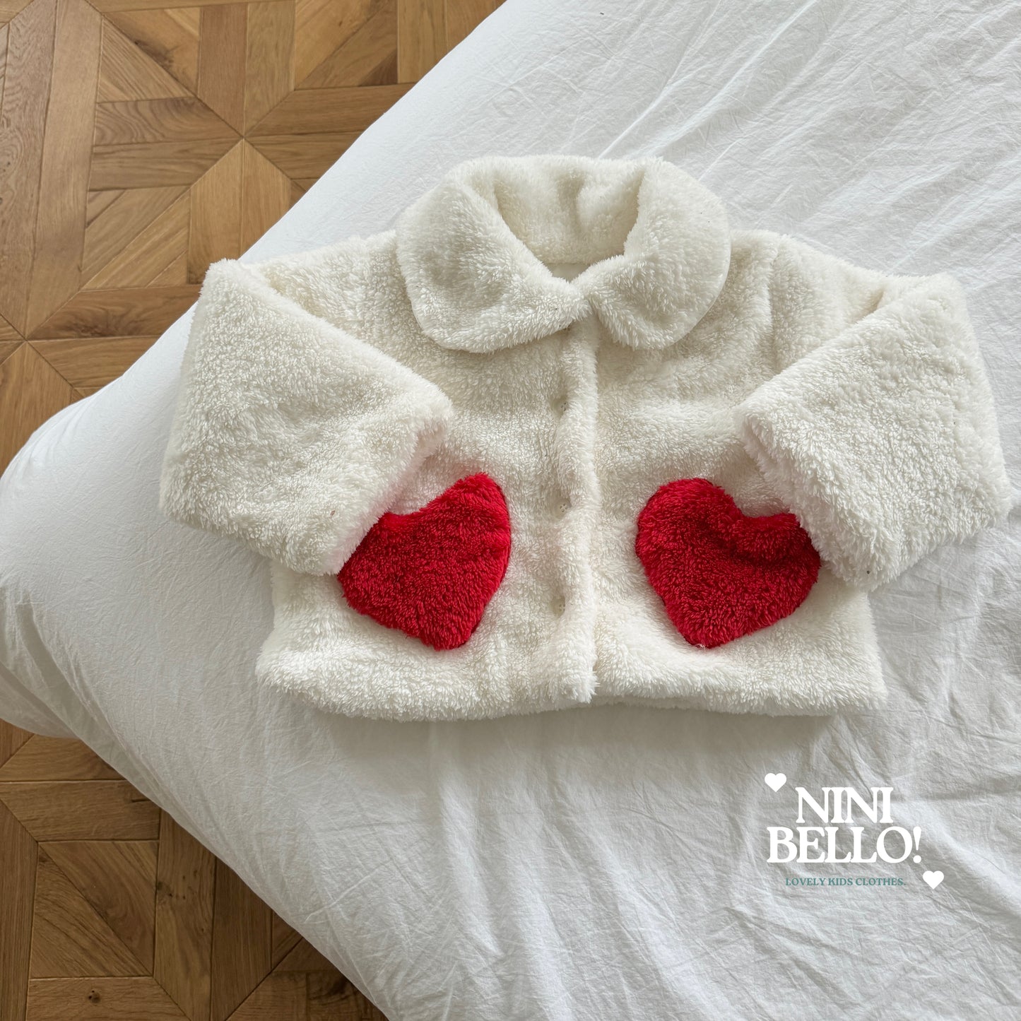 [Preorder] Heart Pocket Fleece Jacket