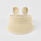 (1-2Y) Rabbit Straw Baby Sun Cap