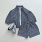 (2-3, 5-6Y) Summer Windbreaker 2pc Set