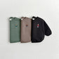 Bear Bear Embroidery Sweatshirt Tee