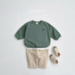 Bear Bear Embroidery Sweatshirt Tee