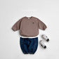Bear Bear Embroidery Sweatshirt Tee
