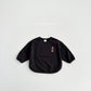 Bear Bear Embroidery Sweatshirt Tee