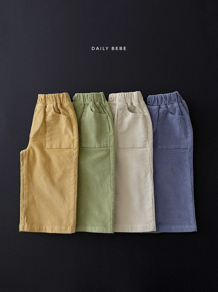 [Preorder] Corduroy Wide-Leg Pants