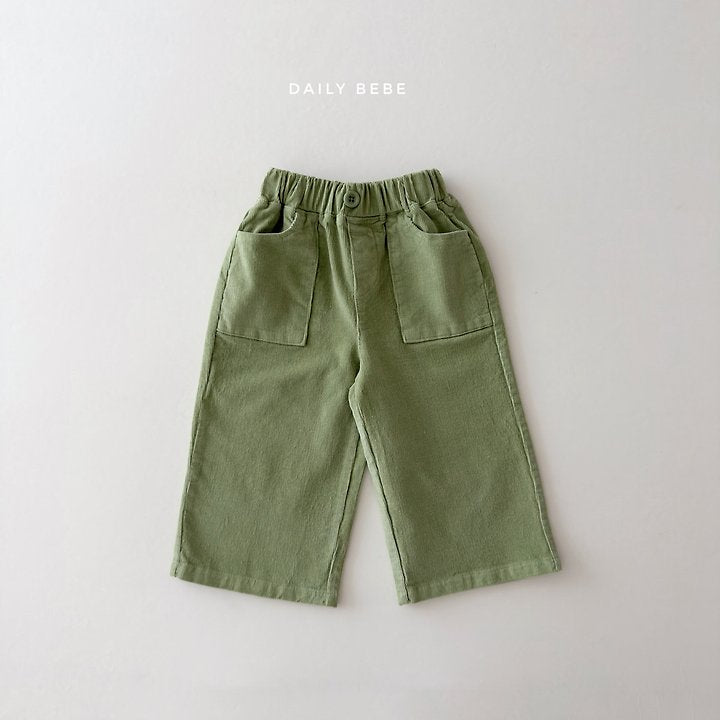 [Preorder] Corduroy Wide-Leg Pants