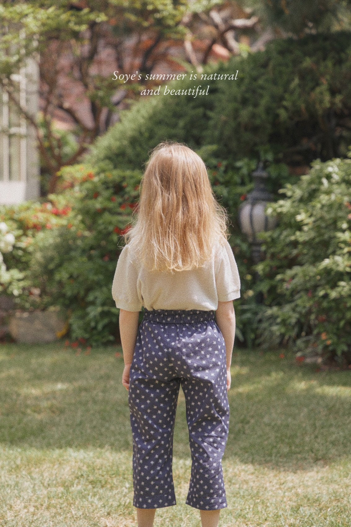 (3-4Y) Easy Floral Pants