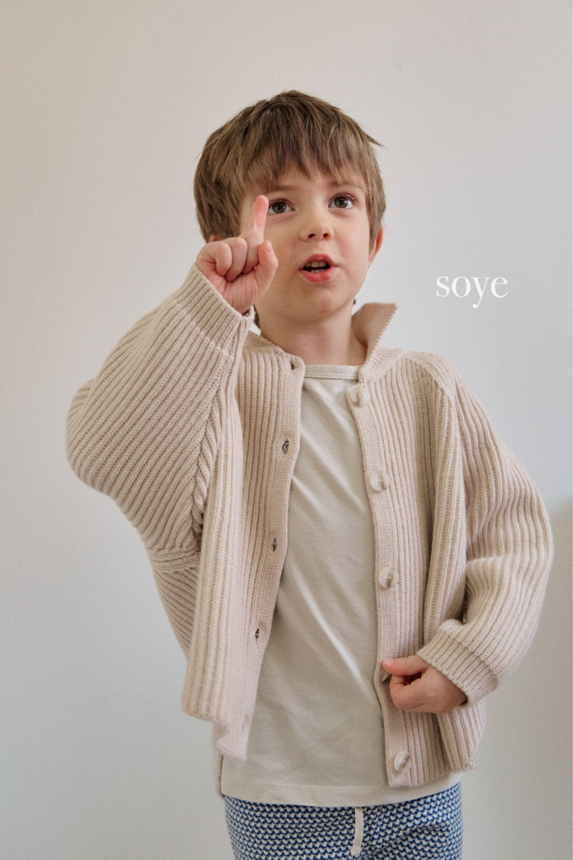 (4Y) Poncho Cardigan