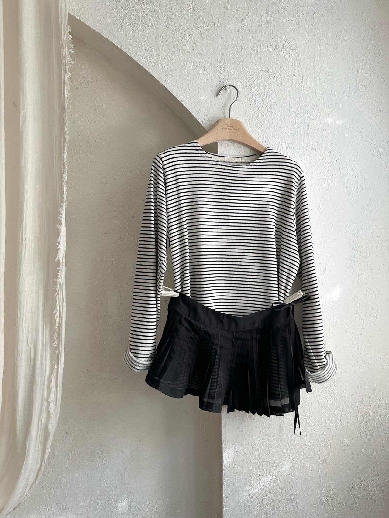 [Preorder] Layered Pleated Apron (Kids/Mom)