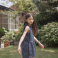 (3-4Y) Plum Jumpsuit