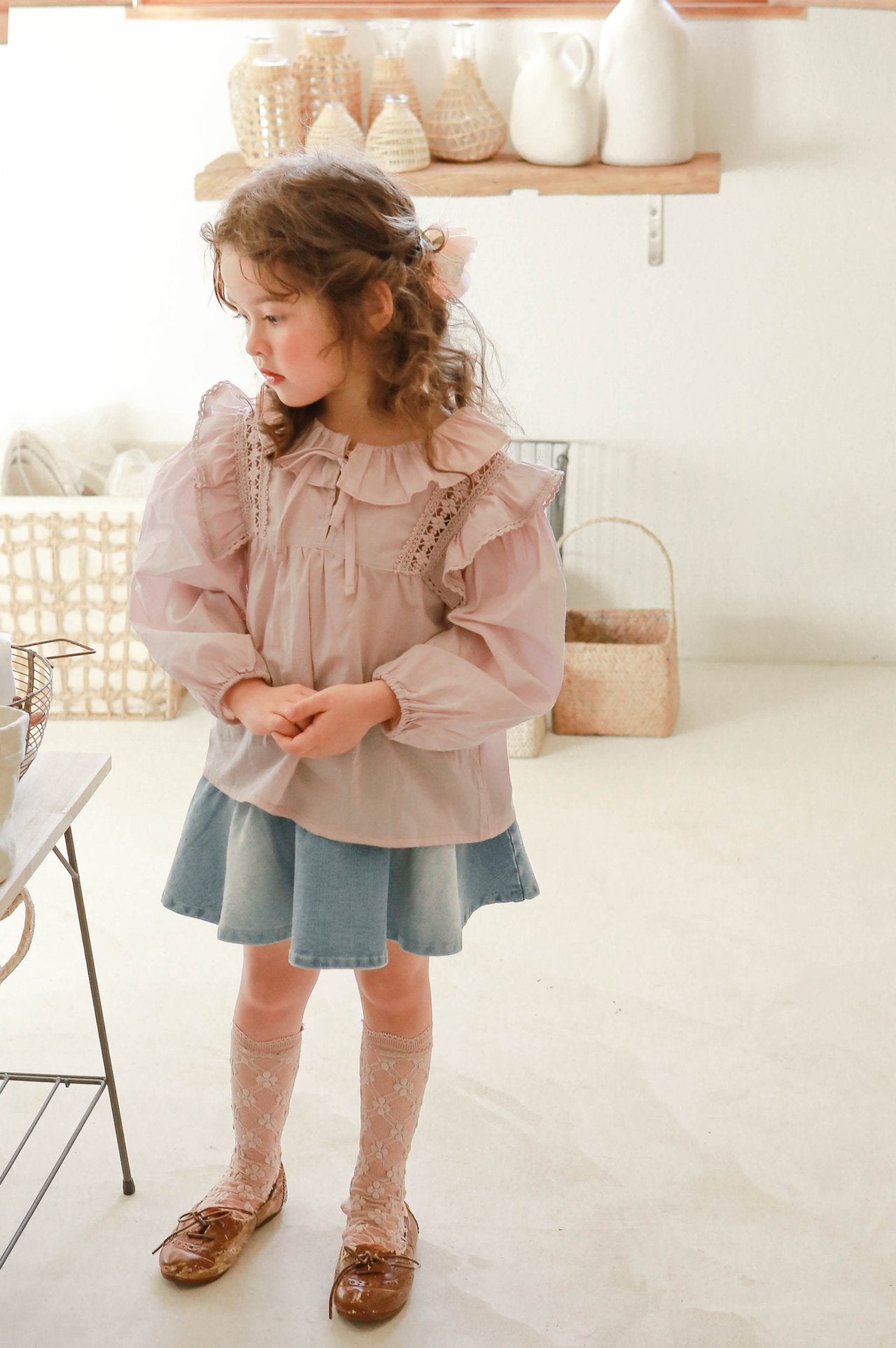 (2-3Y) Lia Blouse