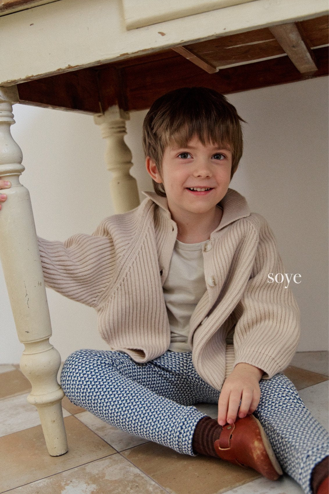 (4Y) Poncho Cardigan