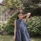 (3-4Y) Plum Jumpsuit