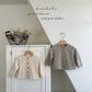 [Preorder] Argyle Eyelet Cardigan