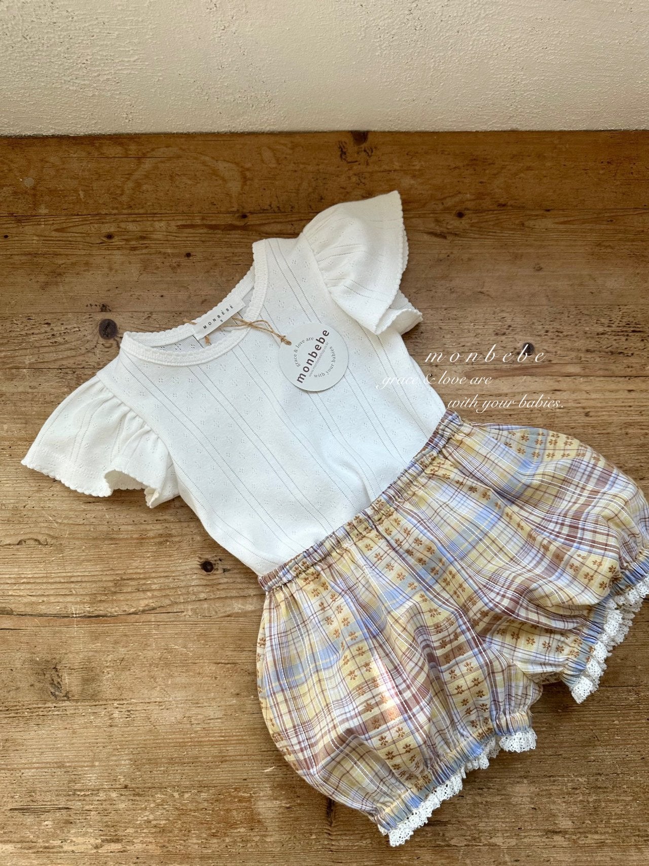 [Preorder] Check Peony Collection (Baby/Kids/Mom)