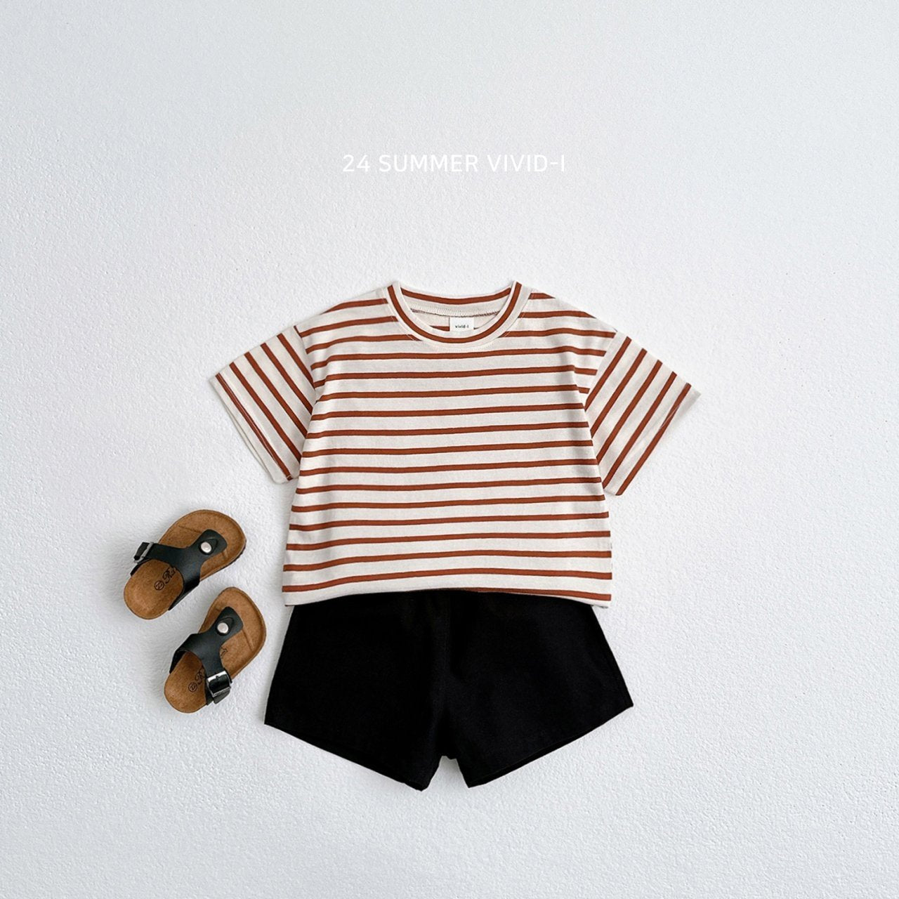 Summer Stripe Loose-fit Tee