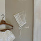 (1-2Y) Lace Bloomer & Bonnet Set