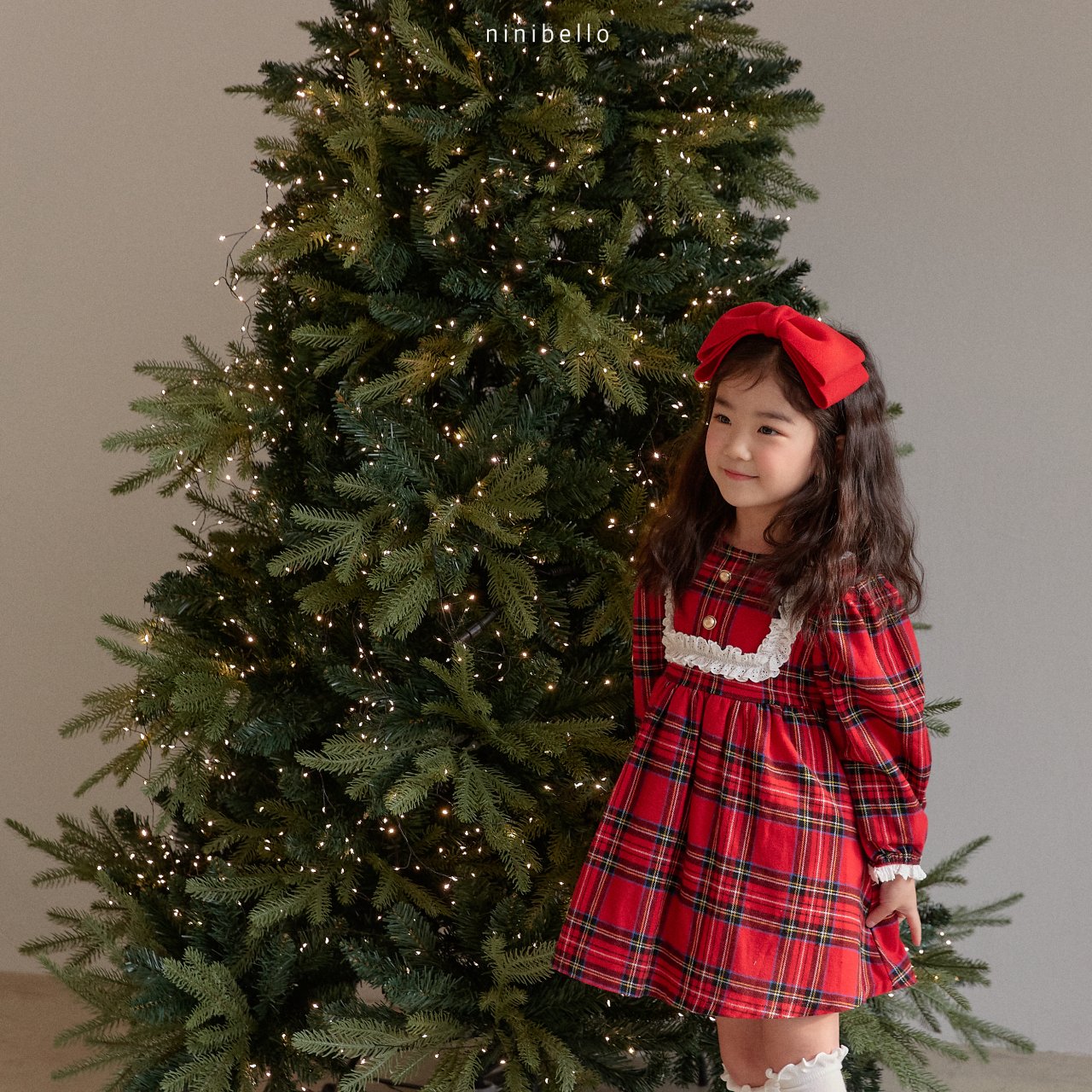 (2-3Y) Christmas Baby Doll Dress