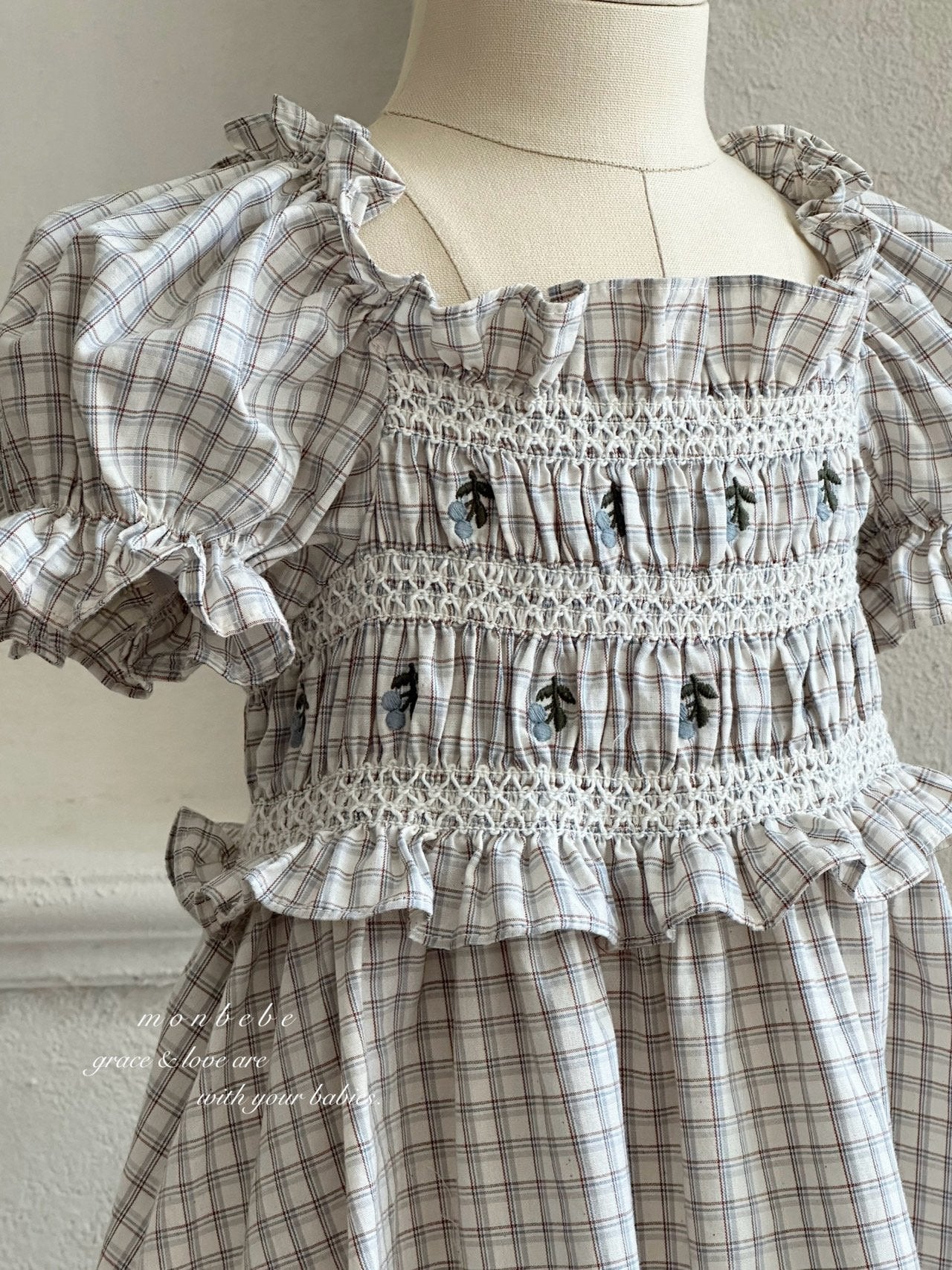 [Preorder] Cherry Embroidery Collection (Baby/Kids/Mom)