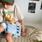 (3-4Y) Embroidery Daisy Shorts