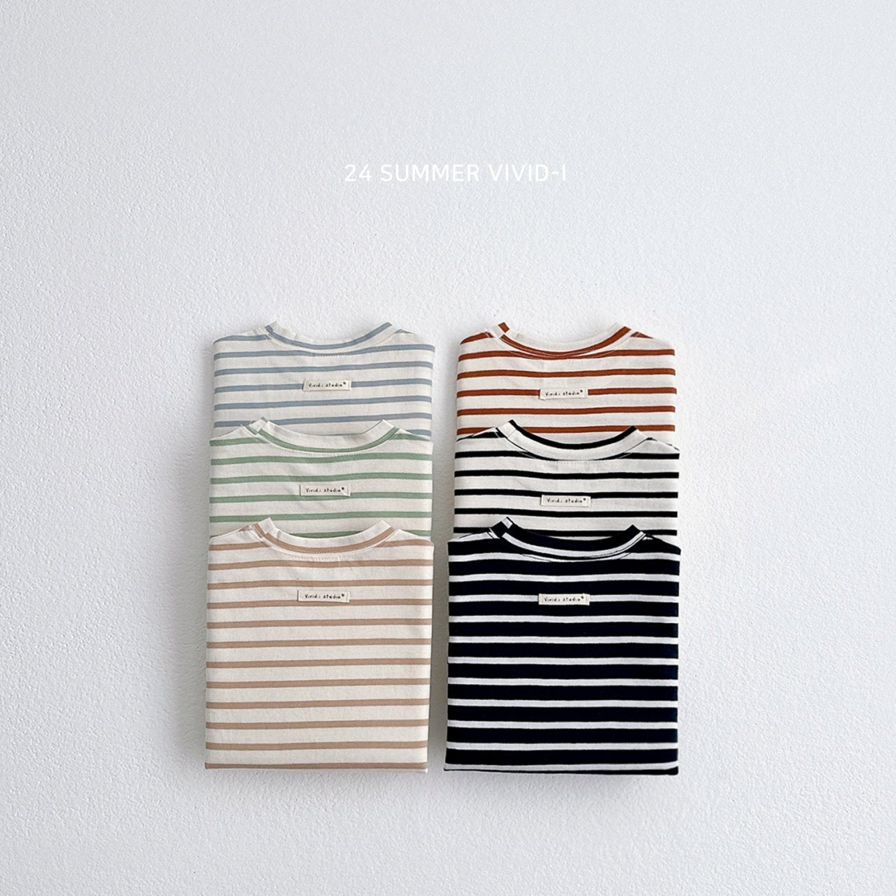 Summer Stripe Loose-fit Tee