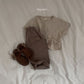 (1-2Y) Short Sleeve Natural Tee