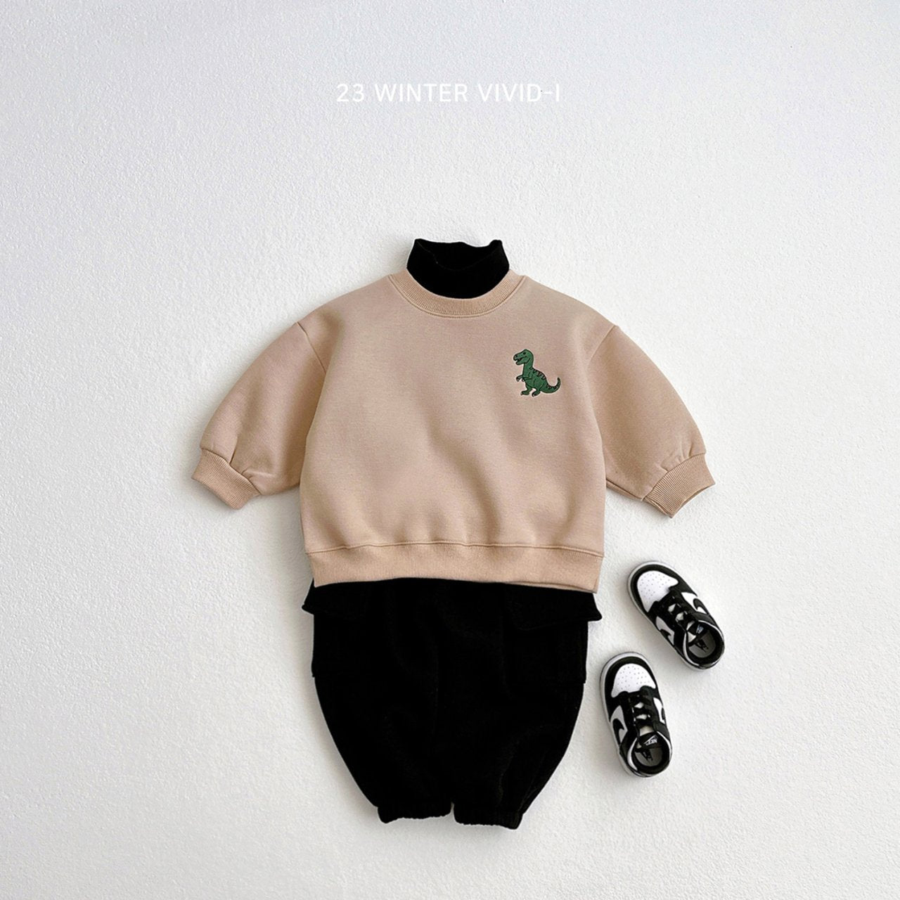 (2-5Y) Winter Dino Sweatshirts