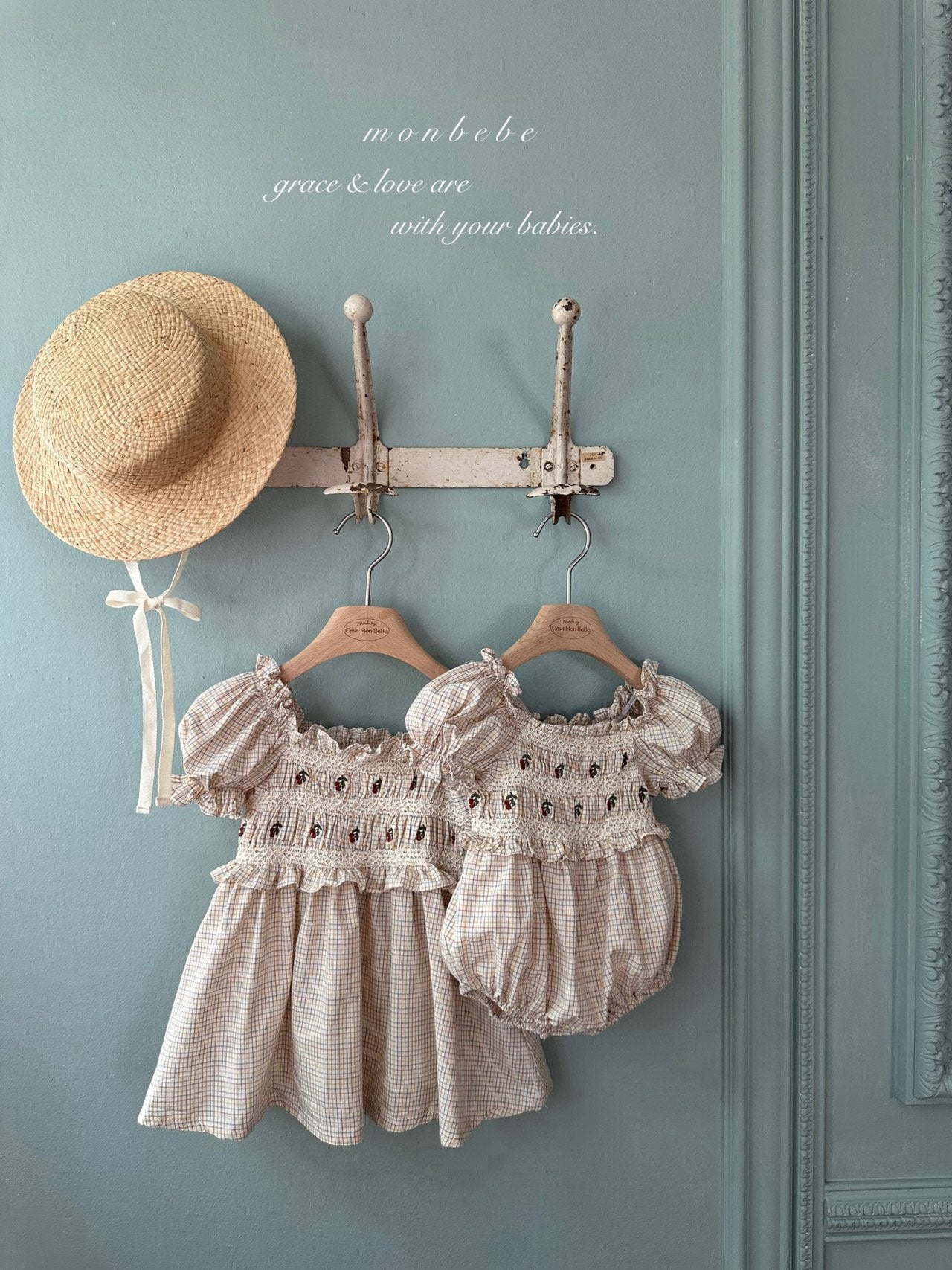 [Preorder] Cherry Embroidery Collection (Baby/Kids/Mom)
