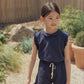 (4-6Y) Ring Frill Top and Bottom Set