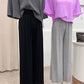 Rayon High Waist Wide Pants