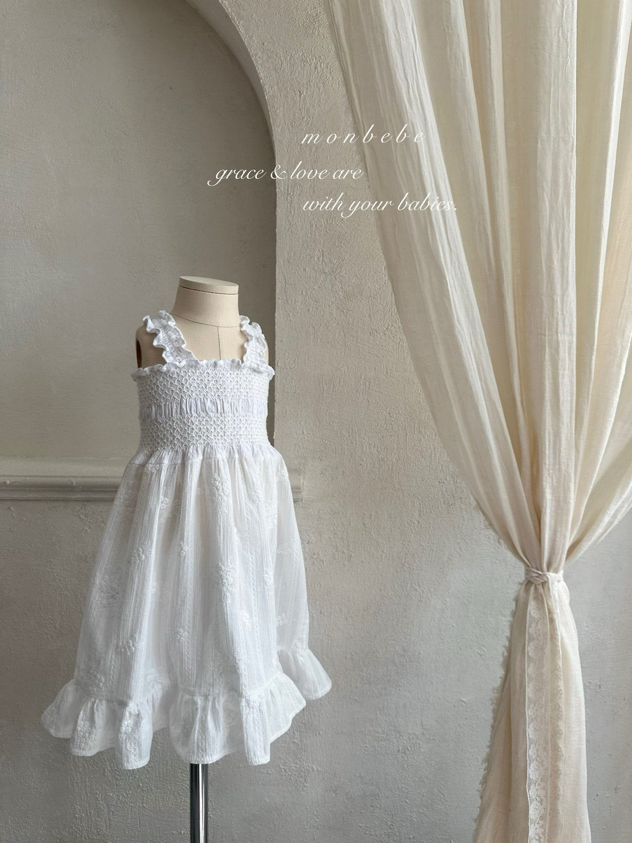[Preorder] Lace Smocked Collection (Baby/Kids/Mom)