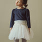 (4Y) Soft Shirring Tee