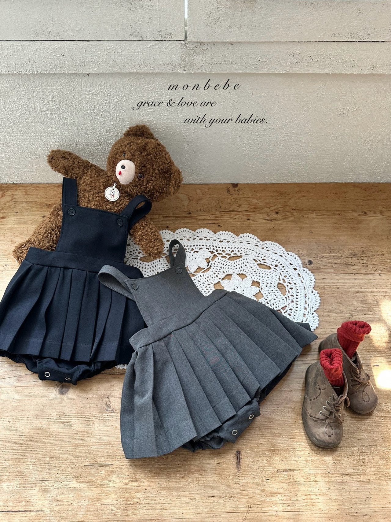 [Preorder] Louie Pleated Collection (Baby/Kids)