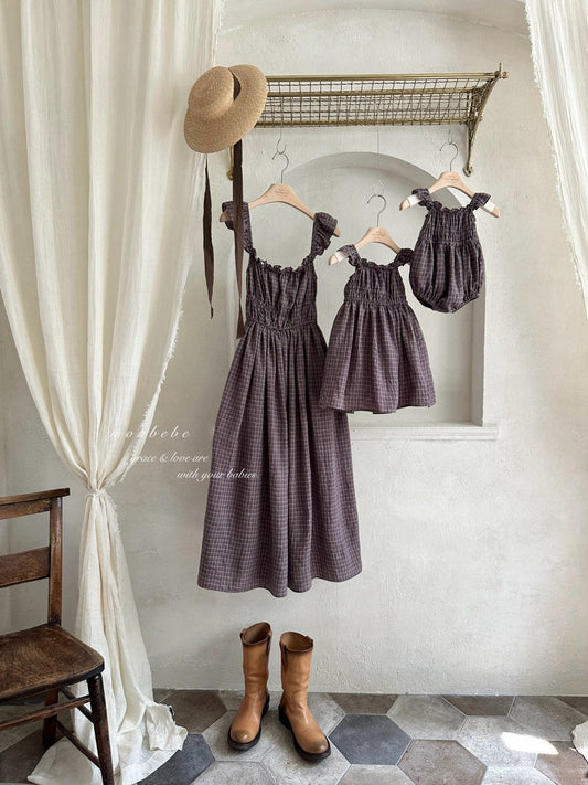 [Preorder] Maple Check Collection (Baby/Kids/Mom)