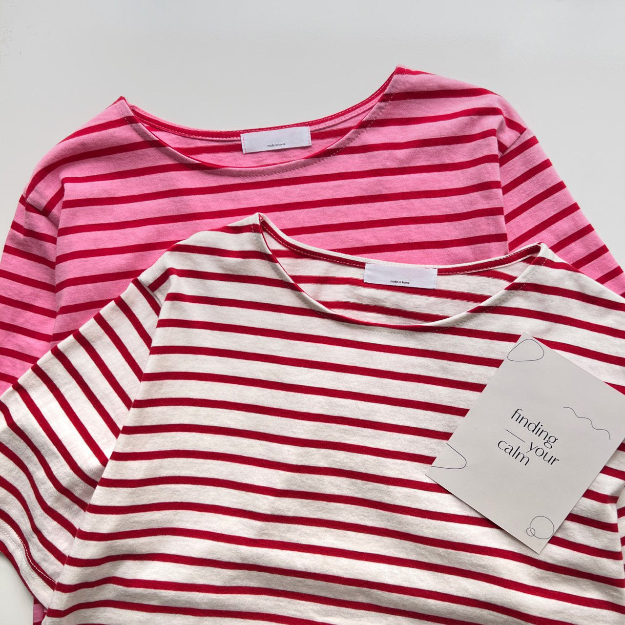 Cotton Stripe Tee