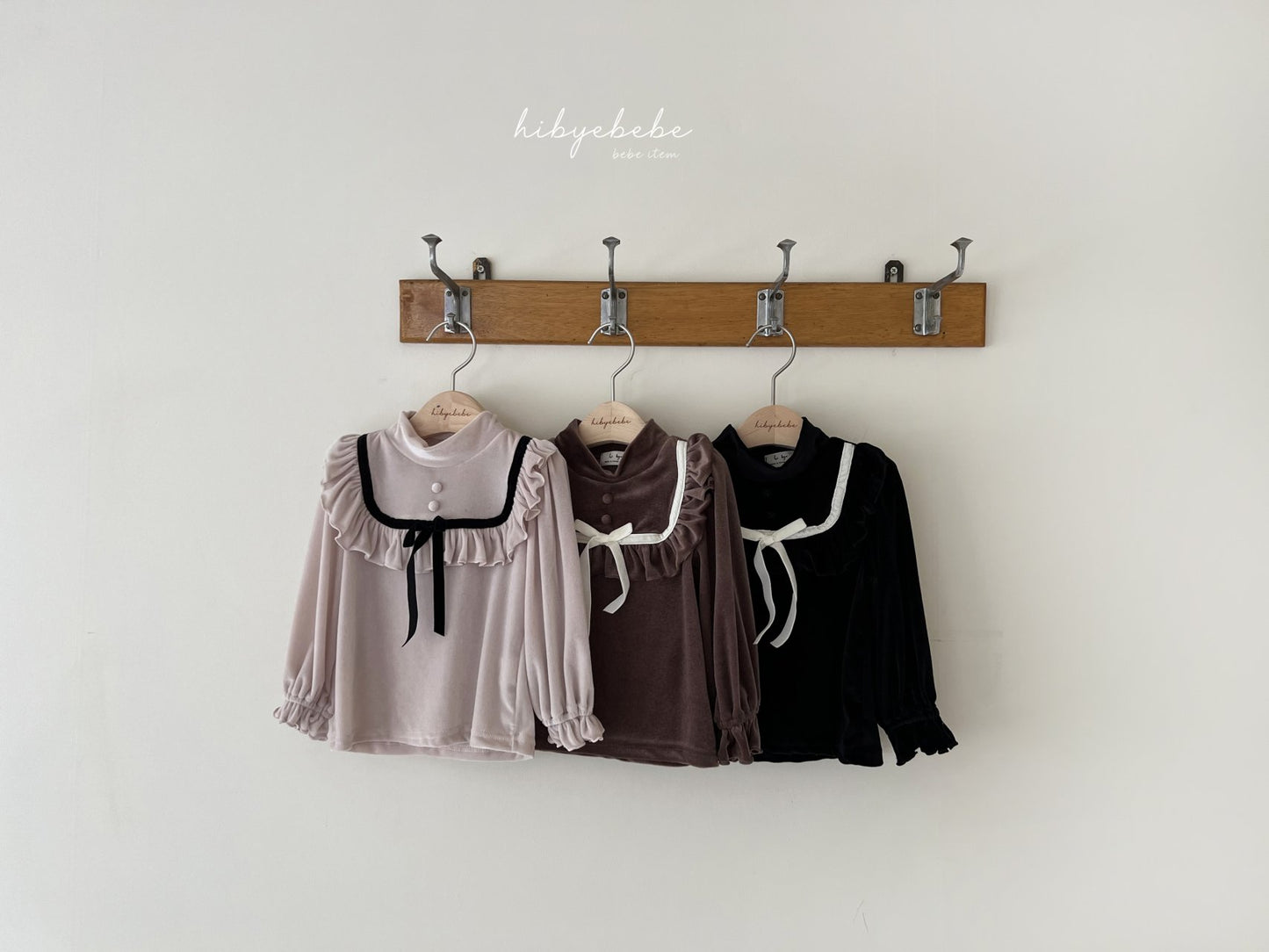 [Preorder] Stella Velour Top (3 colors)