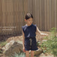 (4-6Y) Ring Frill Top and Bottom Set