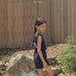 (4-6Y) Ring Frill Top and Bottom Set