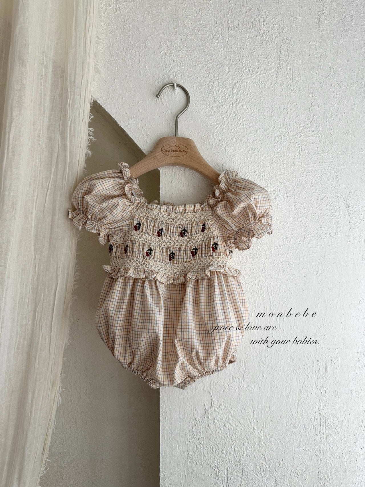 [Preorder] Cherry Embroidery Collection (Baby/Kids/Mom)