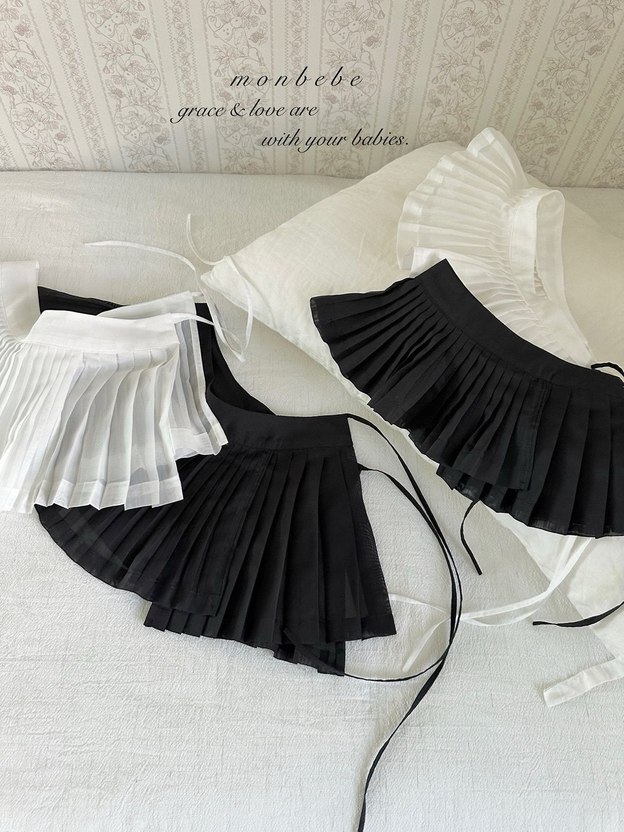 [Preorder] Layered Pleated Apron (Kids/Mom)
