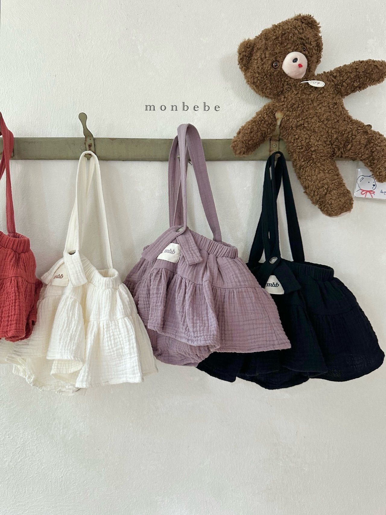 [Preorder] New Ruffle Suspender Bloomer Skirt