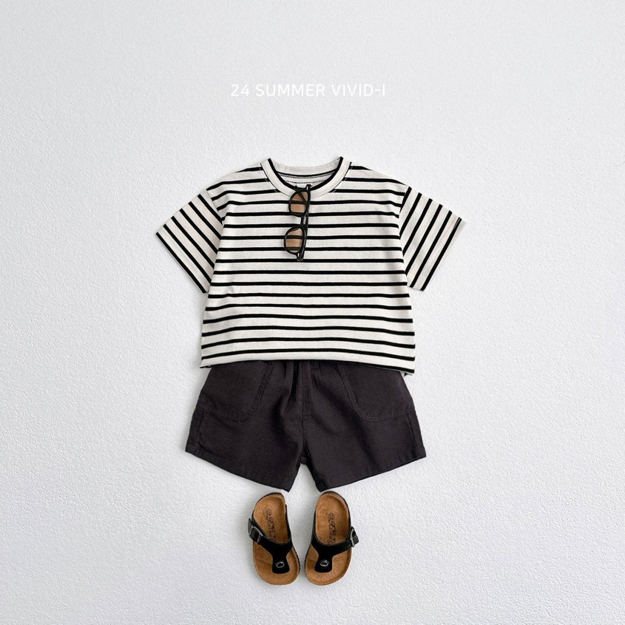 Summer Stripe Loose-fit Tee