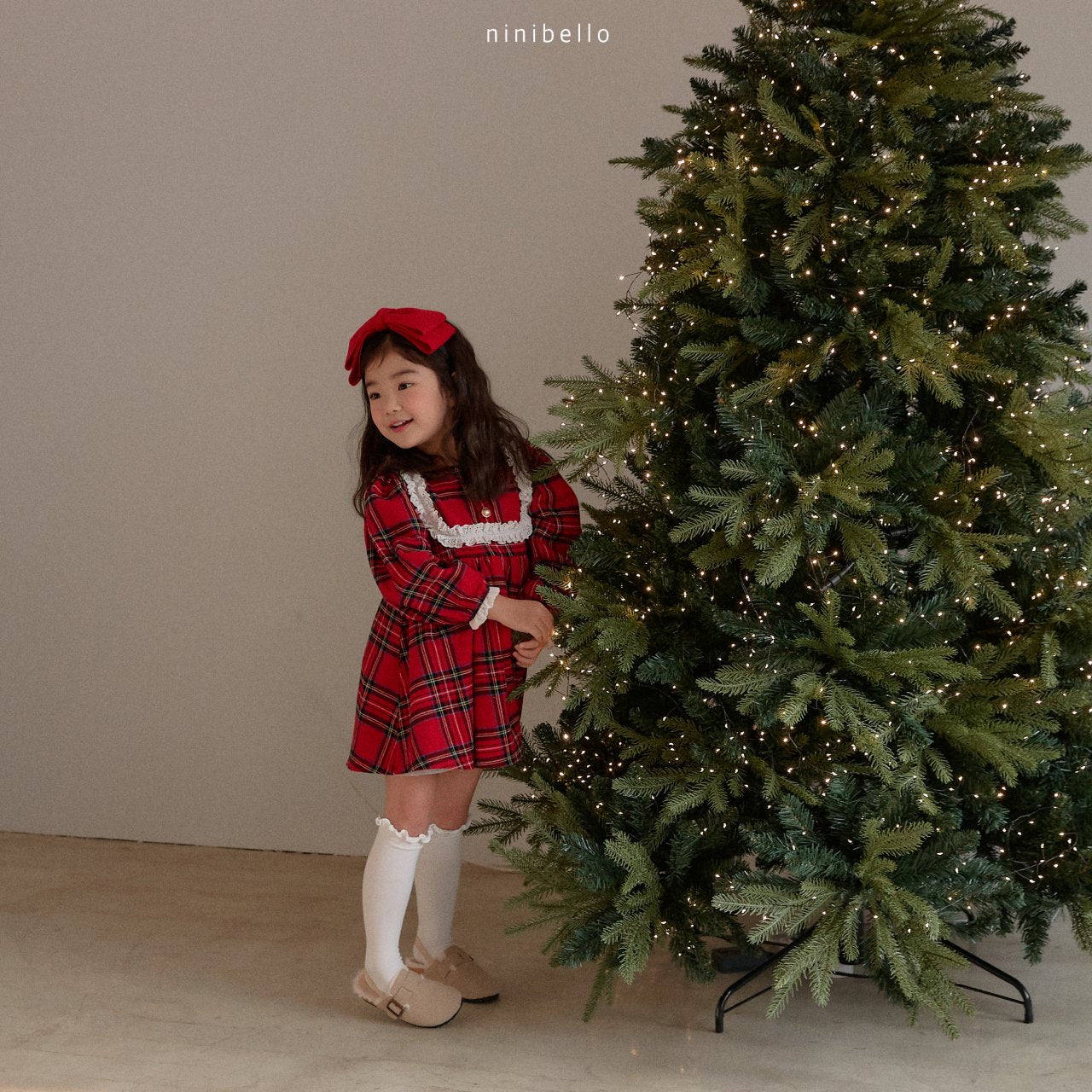 (2-3Y) Christmas Baby Doll Dress