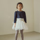 (4Y) Soft Shirring Tee