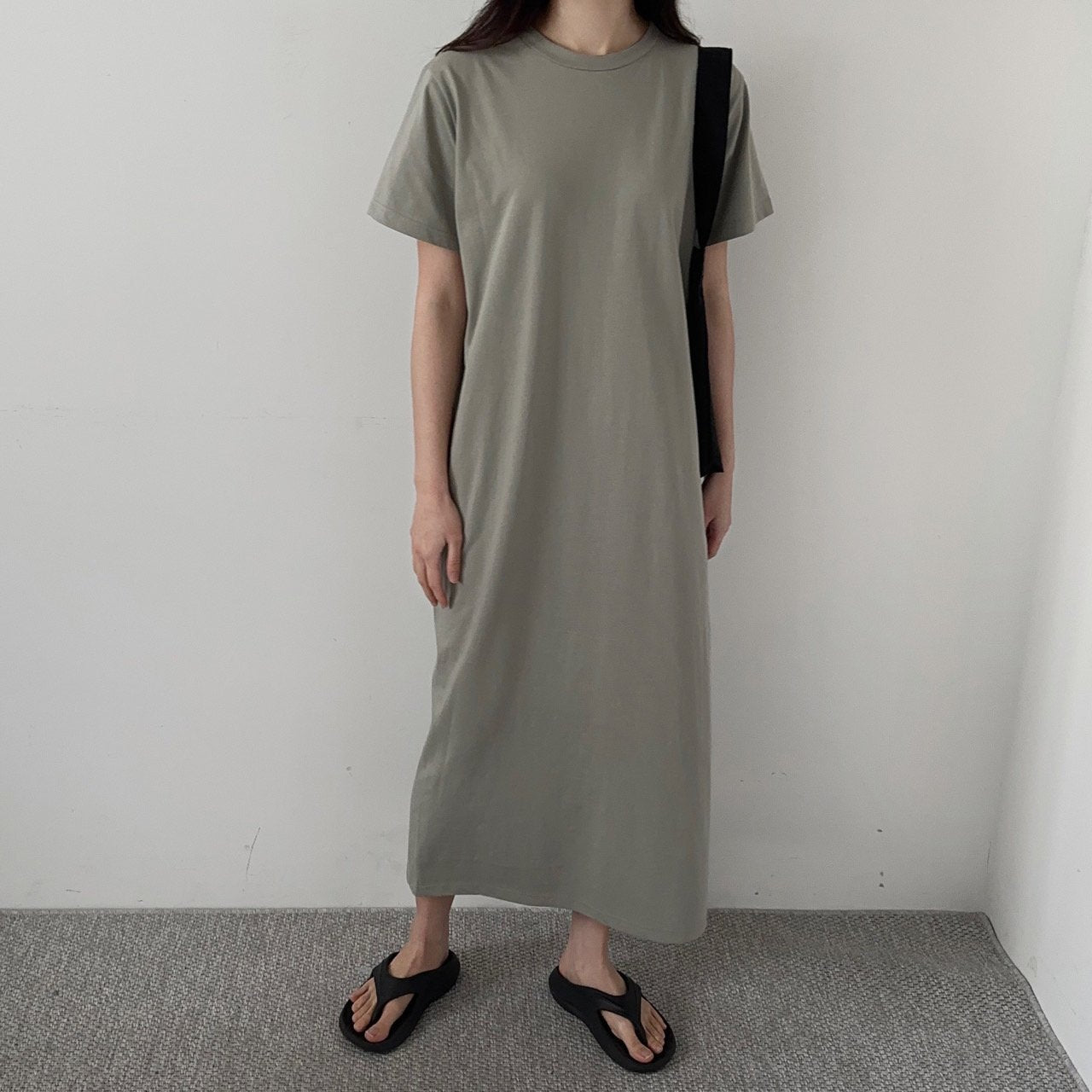 Cotton Basic Long Dress