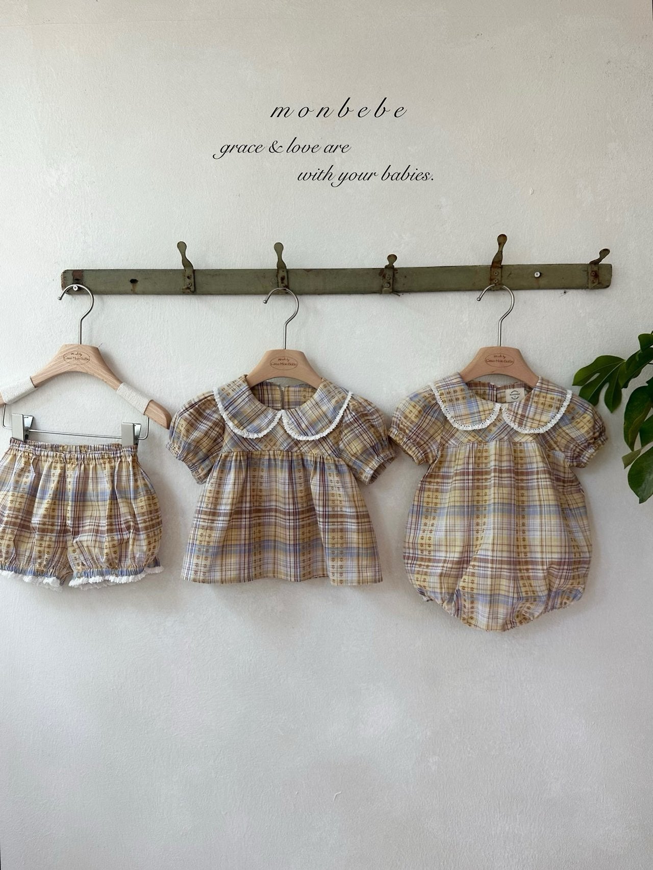 [Preorder] Check Peony Collection (Baby/Kids/Mom)