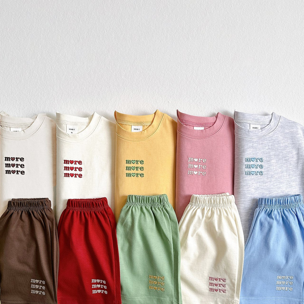 [Preorder] More Embroidered Contrast Set